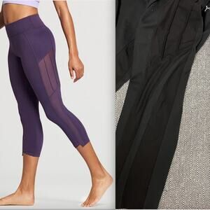 TANTRIS - Tanostretch Mesh Panel Capri Legging